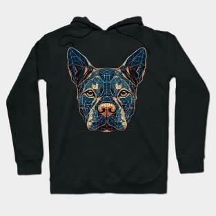 Geometric dog Hoodie